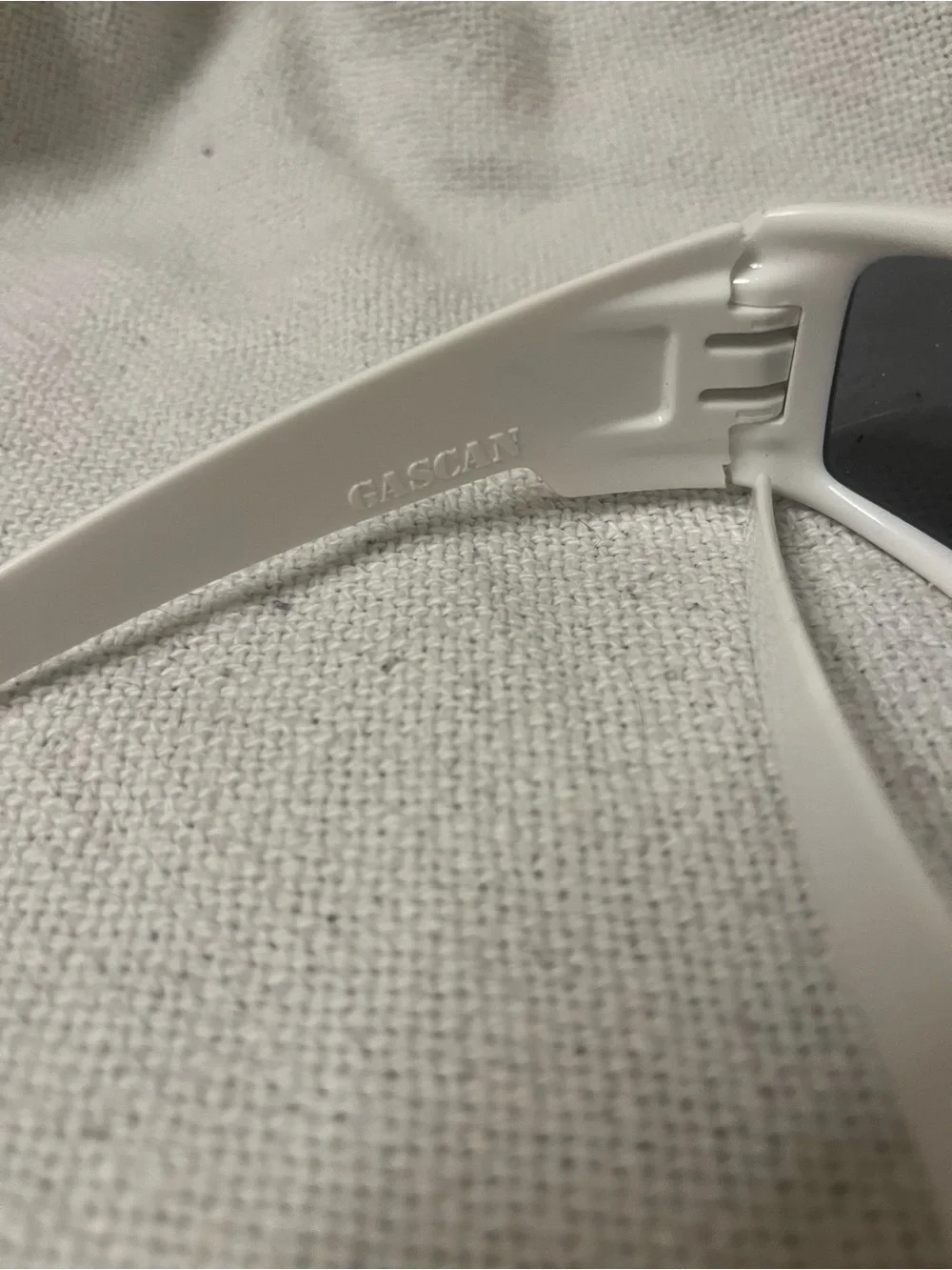 Oakley Gascan White Sunglasses with Brown Lenses